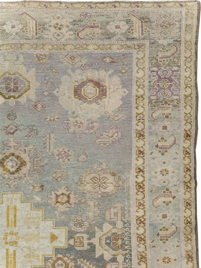 Antique Persian Malayer Wide Gallery Runner, No.24083 - Galerie Shabab