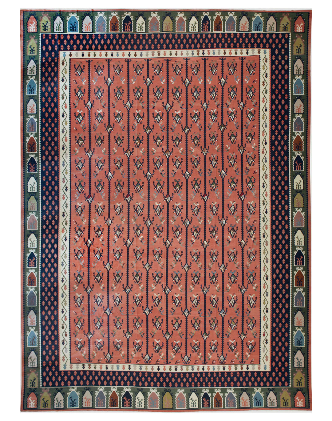 Oversize Vintage Turkish Kilim, No.24086 - Galerie Shabab