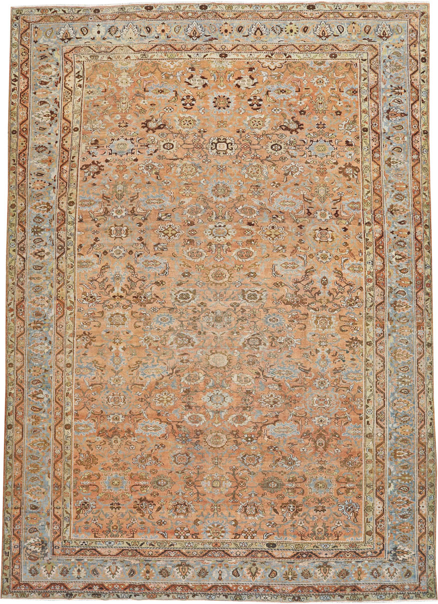 Vintage Persian Malayer Carpet, No.24092 - Galerie Shabab