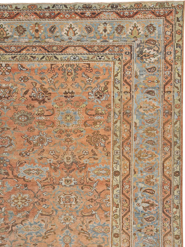 Vintage Persian Malayer Carpet, No.24092 - Galerie Shabab