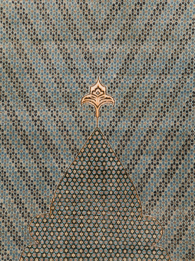 Vintage Kerman Carpet, No.24097 - Galerie Shabab