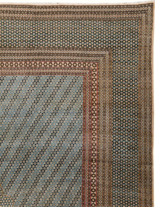 Vintage Kerman Carpet, No.24097 - Galerie Shabab