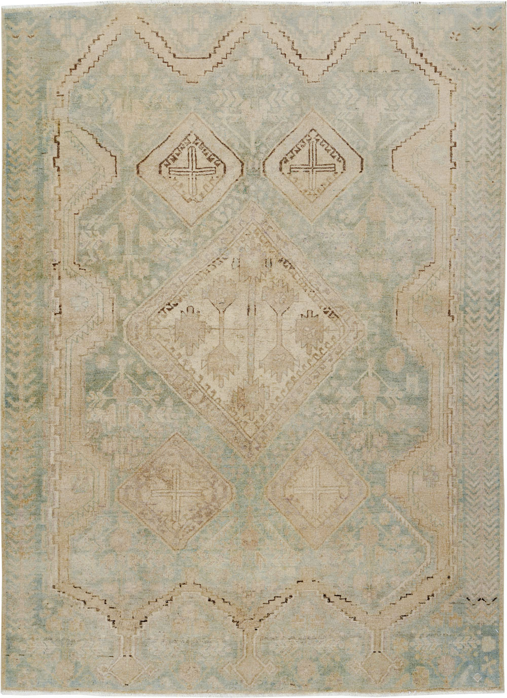 Vintage Persian Afshar Rug, No.24098 - Galerie Shabab