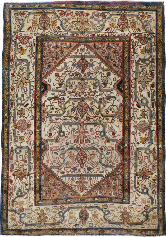 Antique Indian Agra Rug, No.24099 - Galerie Shabab