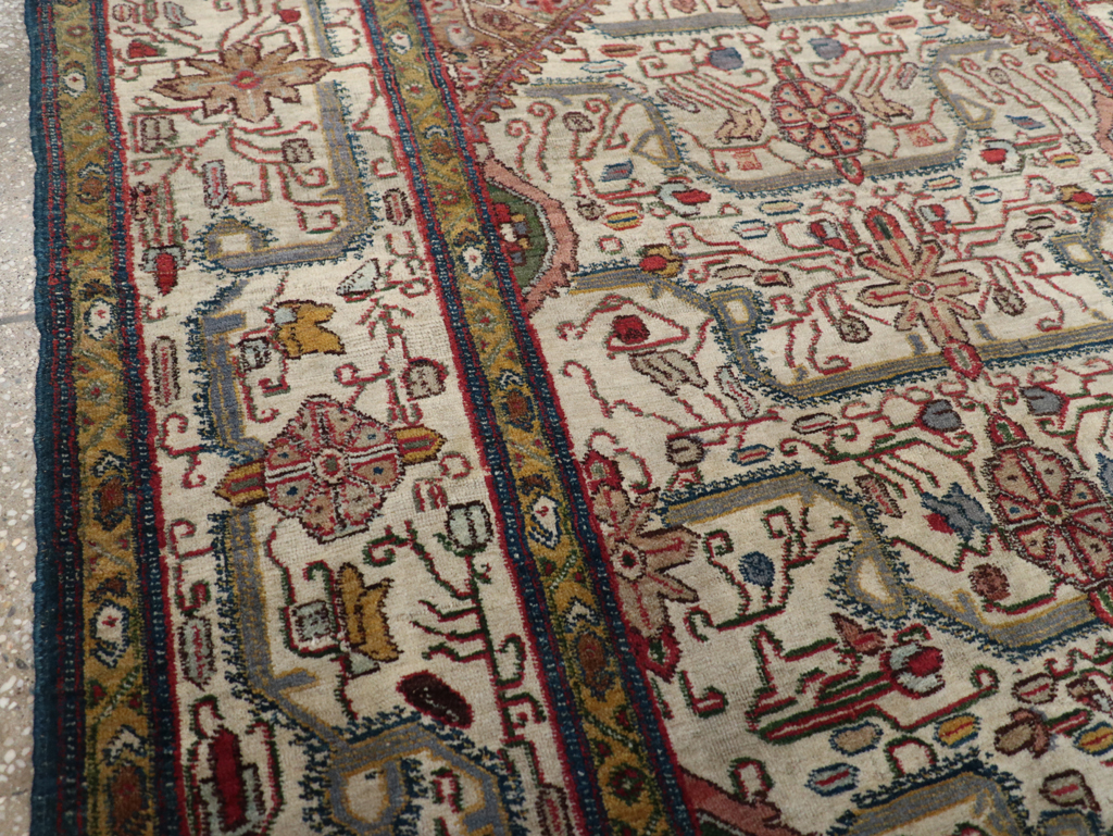 Antique Indian Agra Rug, No.24099 - Galerie Shabab