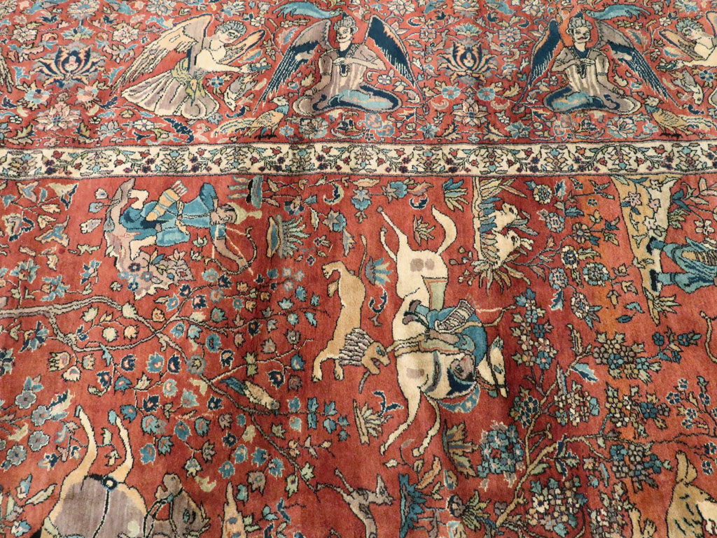 Antique Indo Tabriz Carpet, No.24102 - Galerie Shabab
