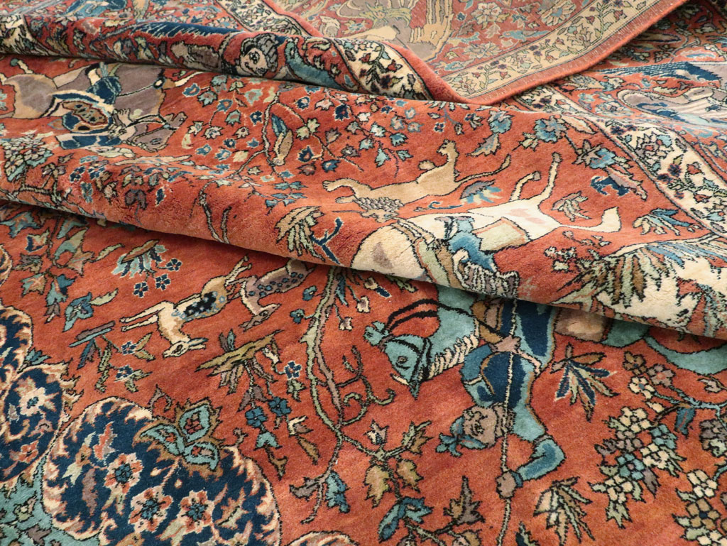 Antique Indo Tabriz Carpet, No.24102 - Galerie Shabab