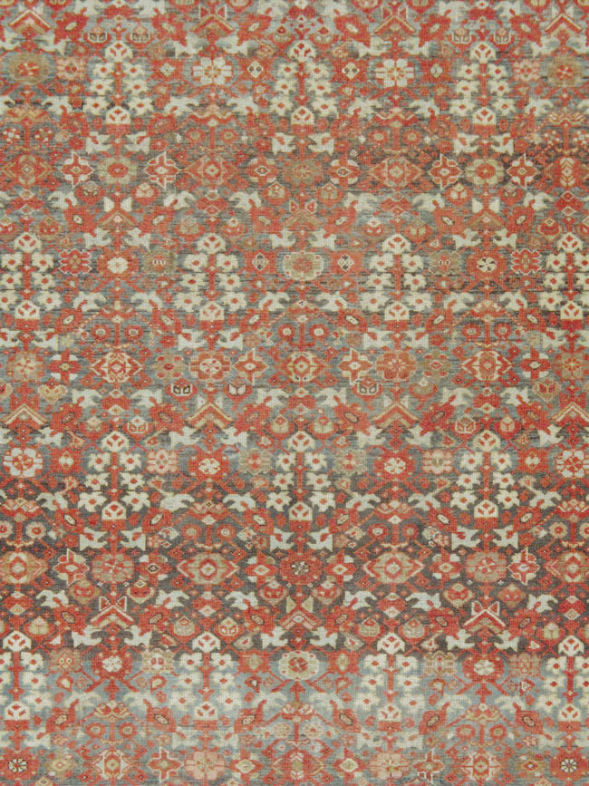 Vintage Persian Malayer Gallery Carpet, No.24105 - Galerie Shabab