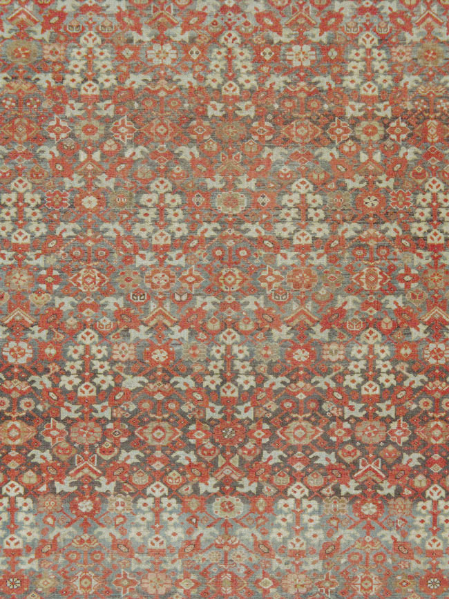 Vintage Persian Malayer Gallery Carpet, No.24105 - Galerie Shabab