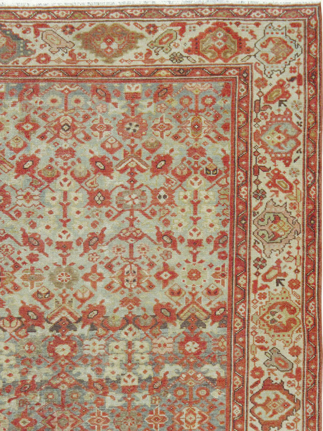 Vintage Persian Malayer Gallery Carpet, No.24105 - Galerie Shabab