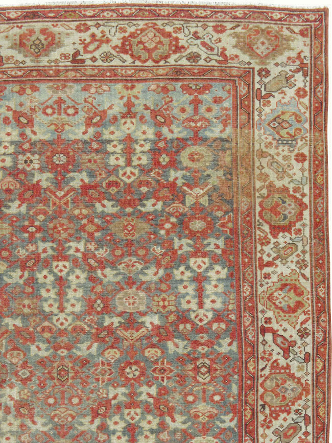 Vintage Persian Malayer Gallery Carpet, No.24105 - Galerie Shabab