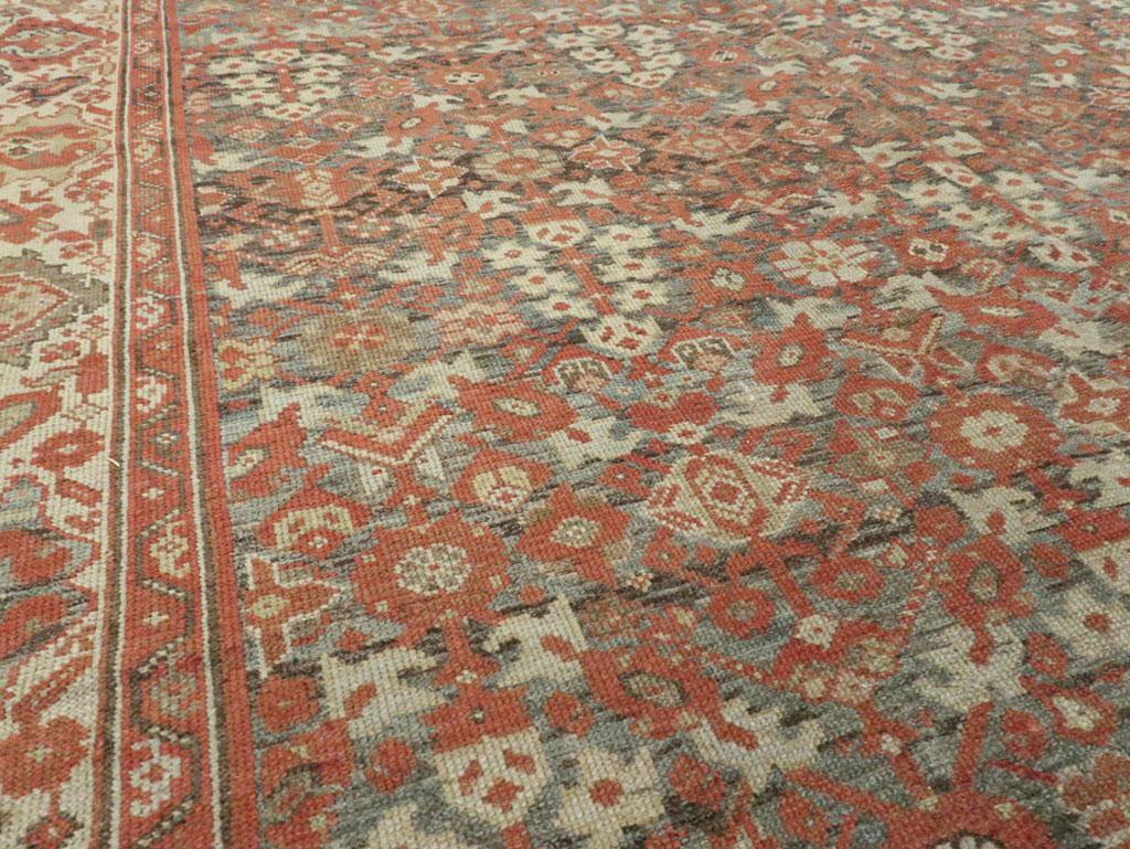 Vintage Persian Malayer Gallery Carpet, No.24105 - Galerie Shabab