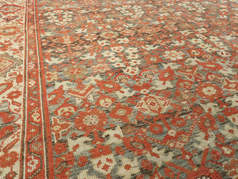 Vintage Persian Malayer Gallery Carpet, No.24105 - Galerie Shabab