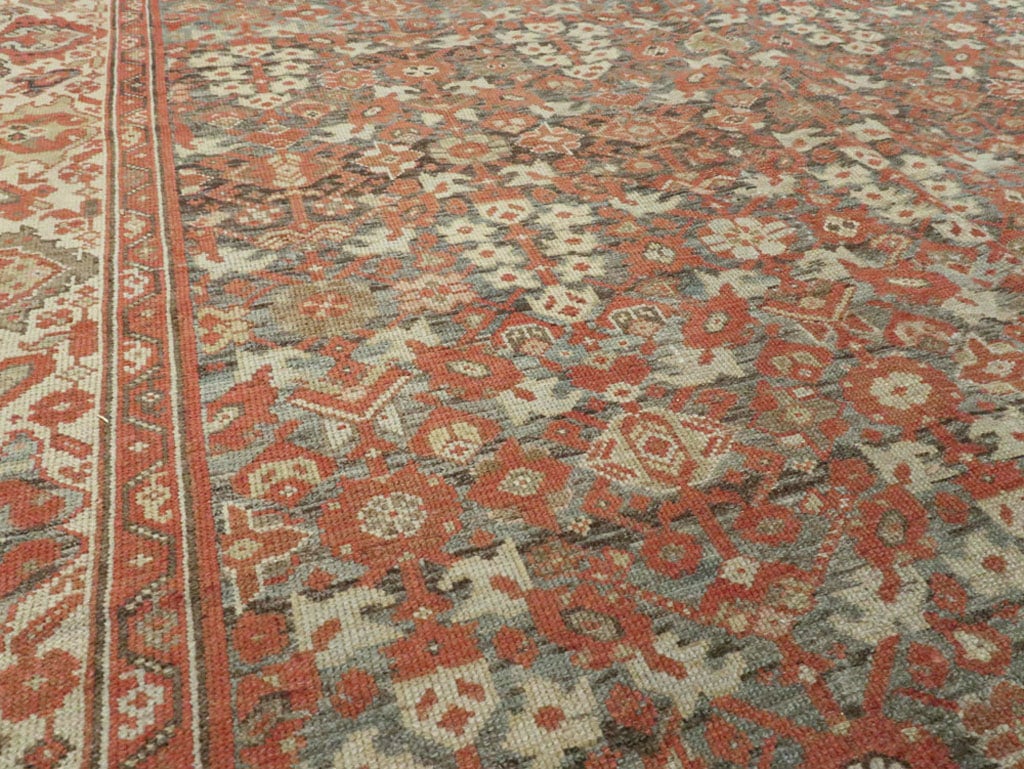 Vintage Persian Malayer Gallery Carpet, No.24105 - Galerie Shabab