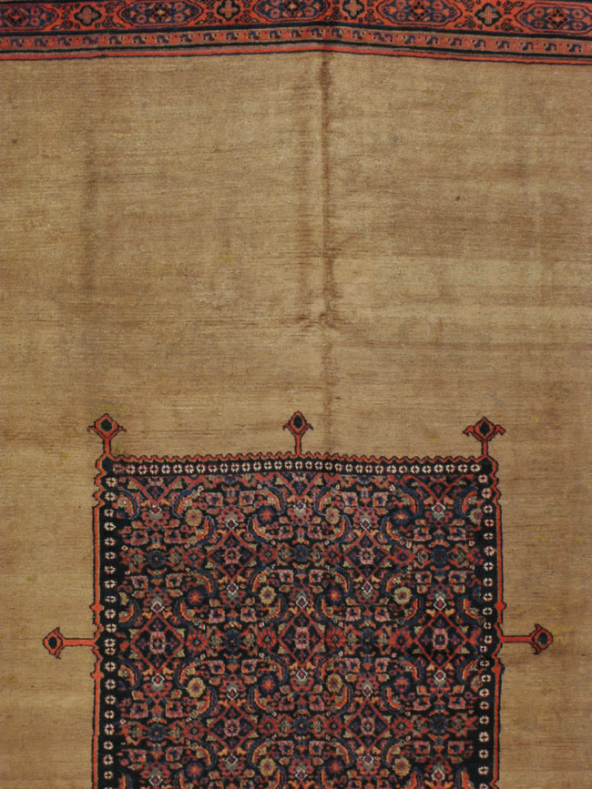 Antique Persian Dorokhsh Carpet, No.24110 - Galerie Shabab