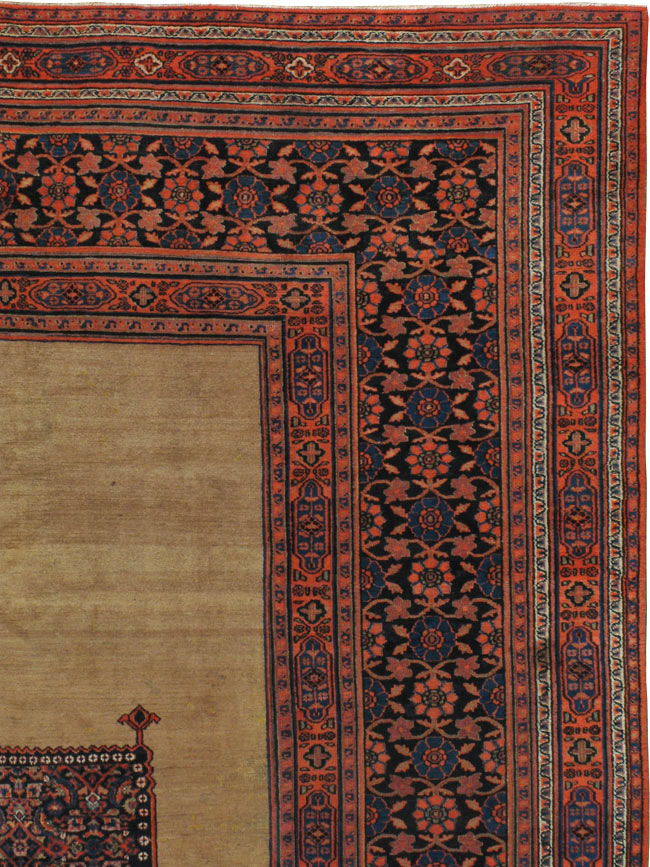 Antique Persian Dorokhsh Carpet, No.24110 - Galerie Shabab