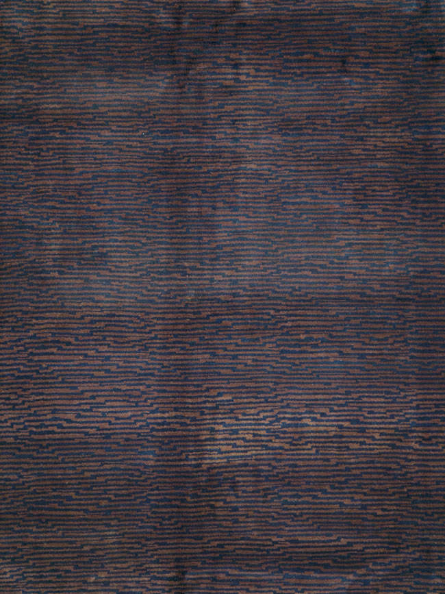 Vintage Indian Art Deco Carpet, No.24115 - Galerie Shabab