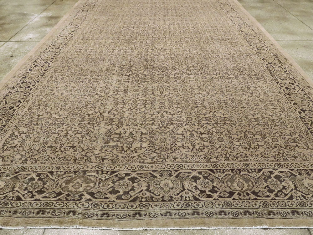 Antique Persian Mahal Carpet, No.24118 - Galerie Shabab
