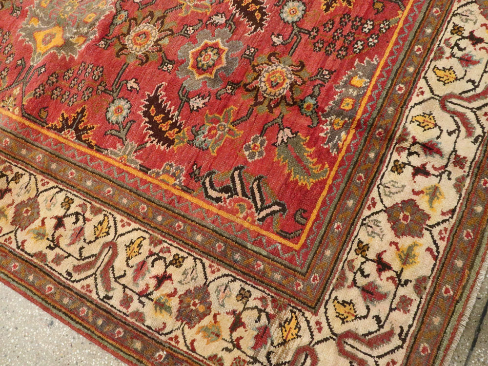Vintage Indian Mazalpatan Carpet, No.24128 - Galerie Shabab