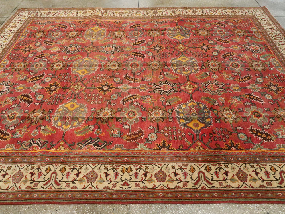 Vintage Indian Mazalpatan Carpet, No.24128 - Galerie Shabab
