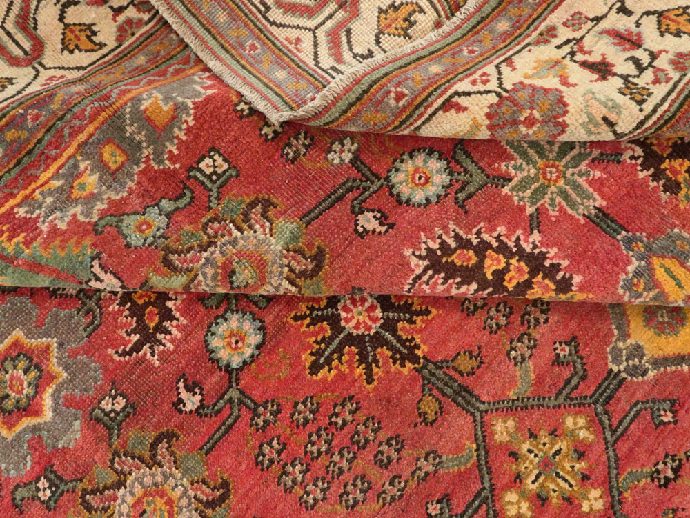 Vintage Indian Mazalpatan Carpet, No.24128 - Galerie Shabab