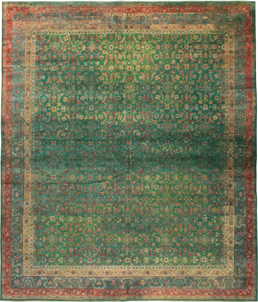 Vintage Indian Lahore Carpet, No.24129 - Galerie Shabab