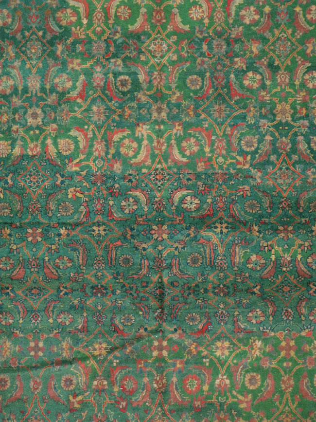 Vintage Indian Lahore Carpet, No.24129 - Galerie Shabab