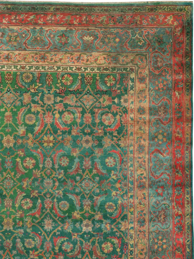 Vintage Indian Lahore Carpet, No.24129 - Galerie Shabab