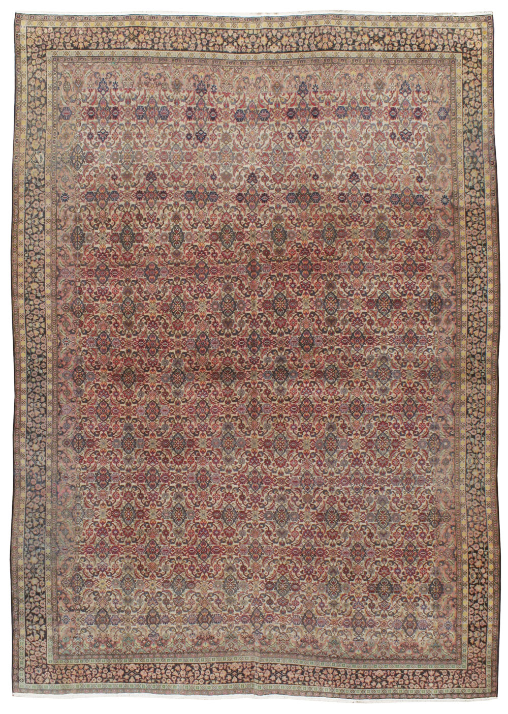 Antique Indian Lahore Carpet, No.24132 - Galerie Shabab