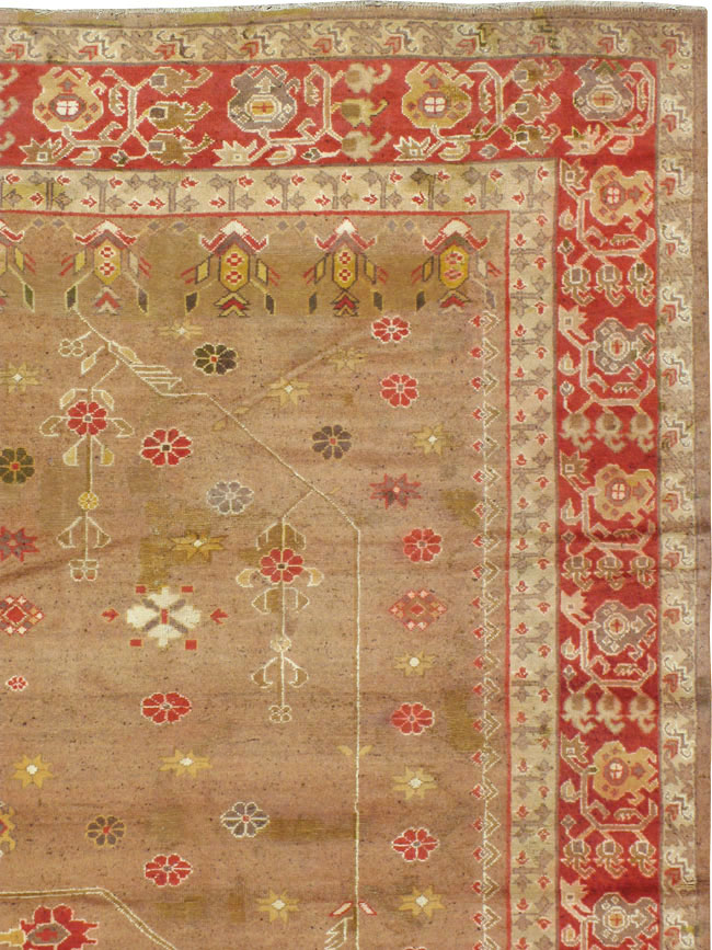 Vintage Indian Mazalpatan Carpet, No.24138 - Galerie Shabab