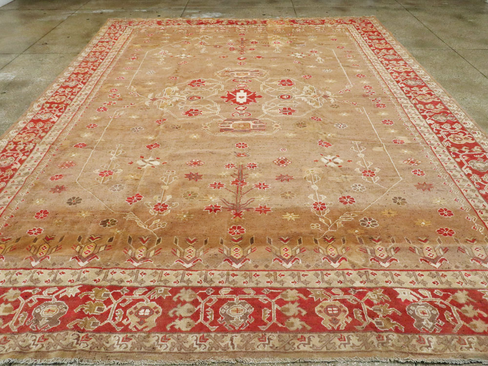 Vintage Indian Mazalpatan Carpet, No.24138 - Galerie Shabab