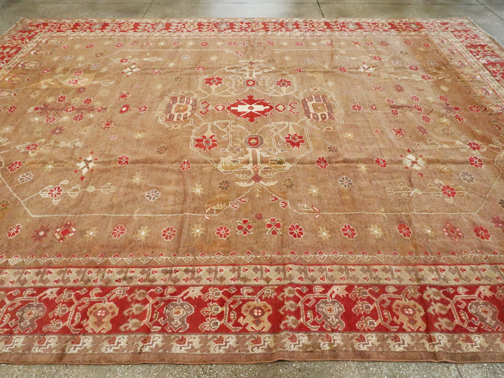 Vintage Indian Mazalpatan Carpet, No.24138 - Galerie Shabab