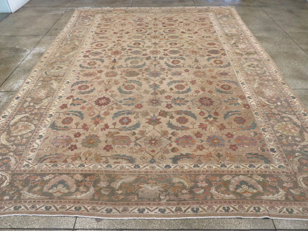 Antique Indian Lahore Large Carpet, No.24155 - Galerie Shabab