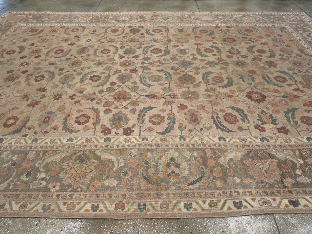 Antique Indian Lahore Large Carpet, No.24155 - Galerie Shabab