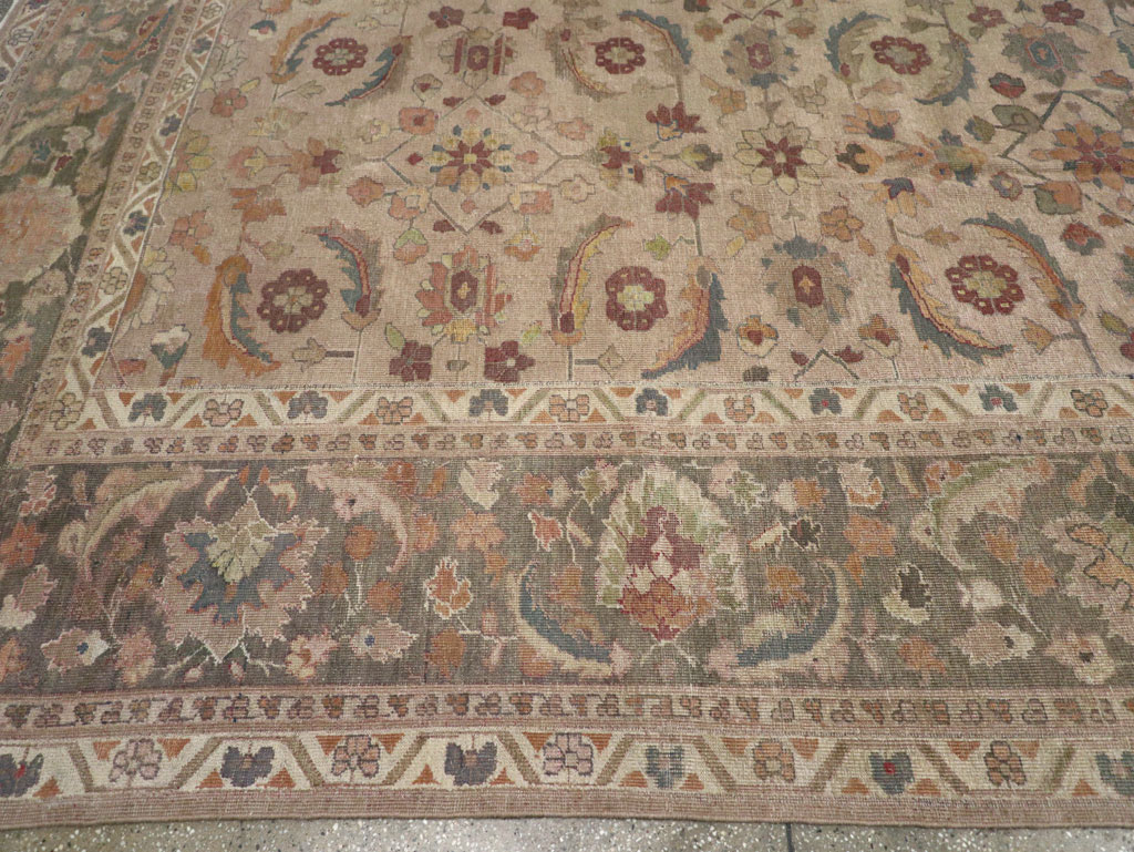Antique Indian Lahore Large Carpet, No.24155 - Galerie Shabab