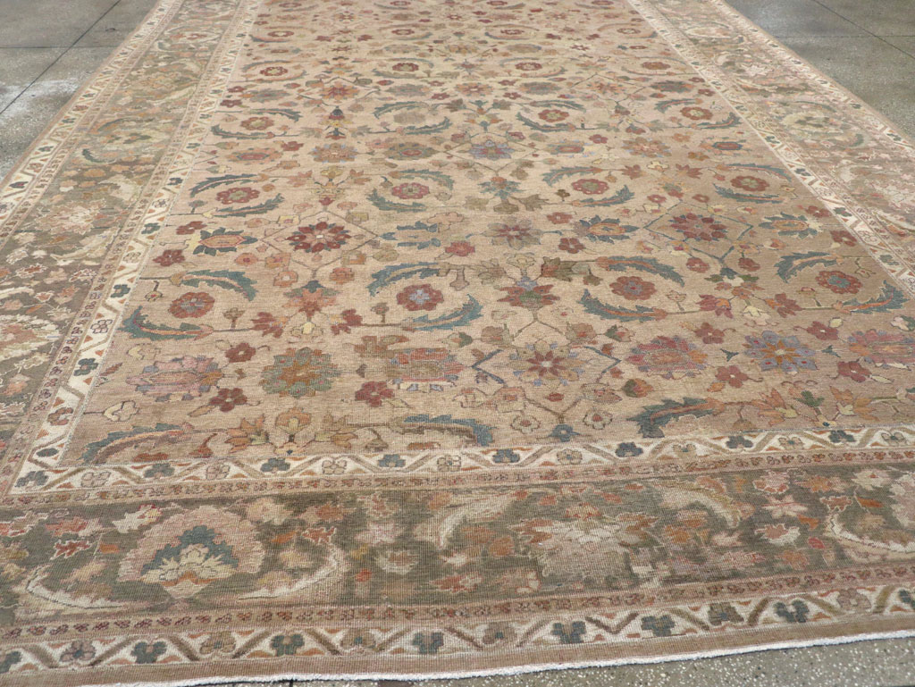 Antique Indian Lahore Large Carpet, No.24155 - Galerie Shabab