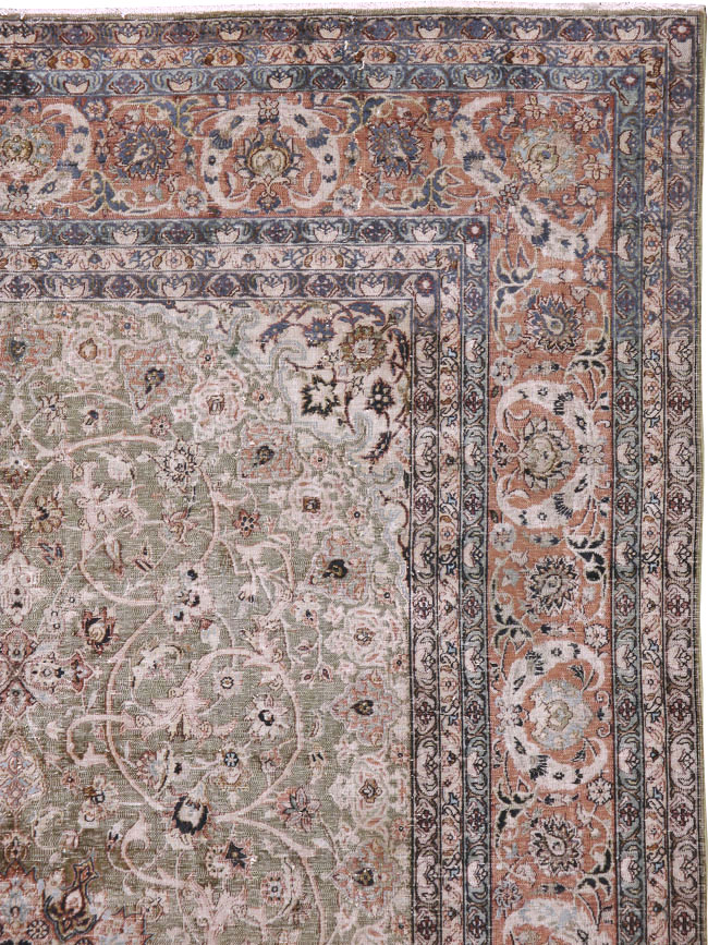 Vintage Indian Lahore Carpet, No.24159 - Galerie Shabab
