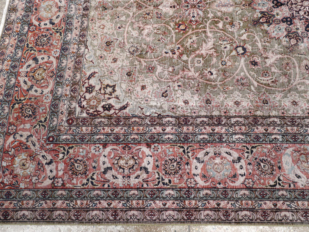 Vintage Indian Lahore Carpet, No.24159 - Galerie Shabab
