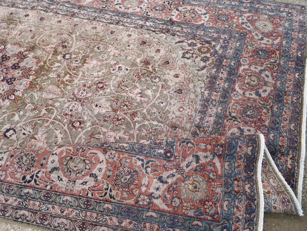 Vintage Indian Lahore Carpet, No.24159 - Galerie Shabab