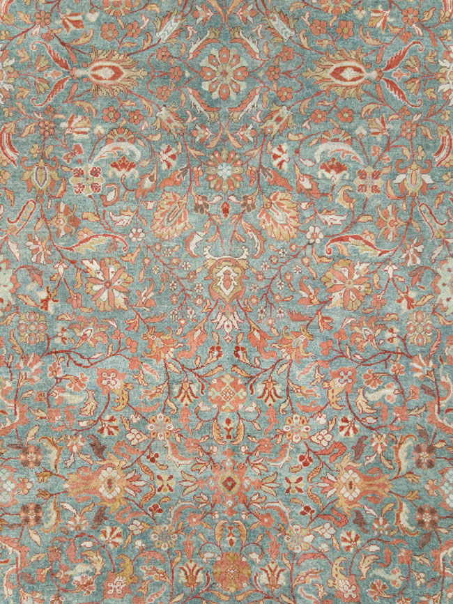 Antique Persian Mahal Oversize Carpet, No.24166 - Galerie Shabab