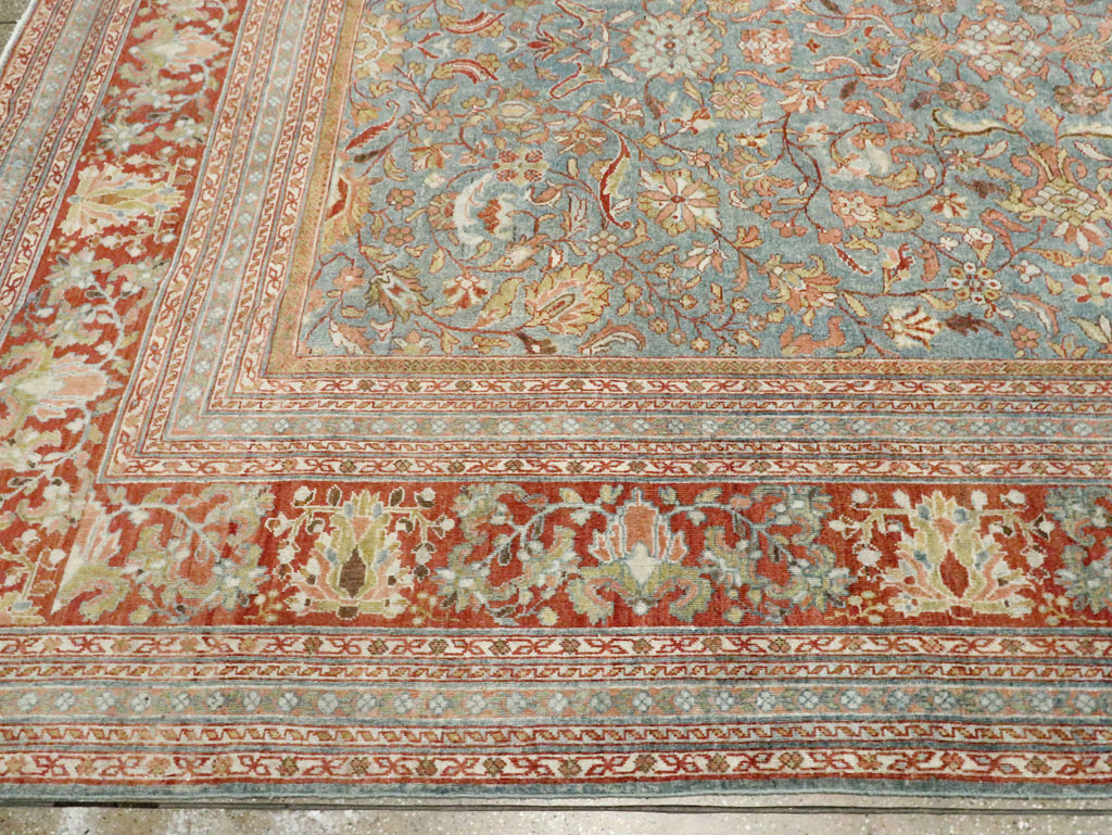Antique Persian Mahal Oversize Carpet, No.24166 - Galerie Shabab