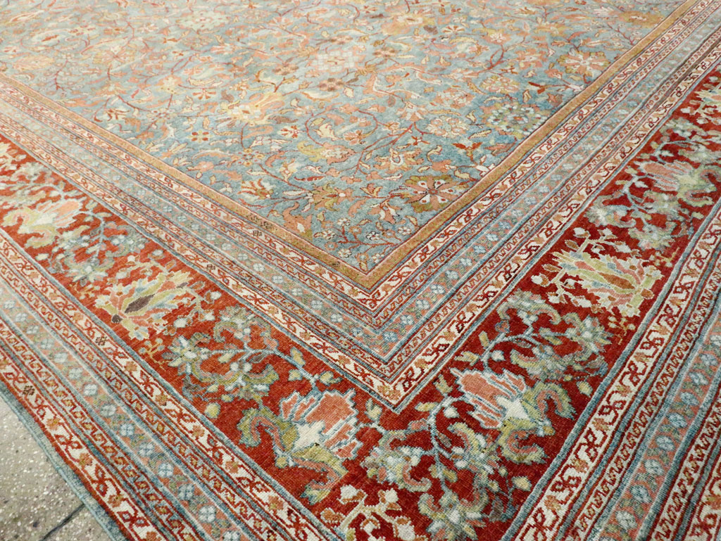 Antique Persian Mahal Oversize Carpet, No.24166 - Galerie Shabab