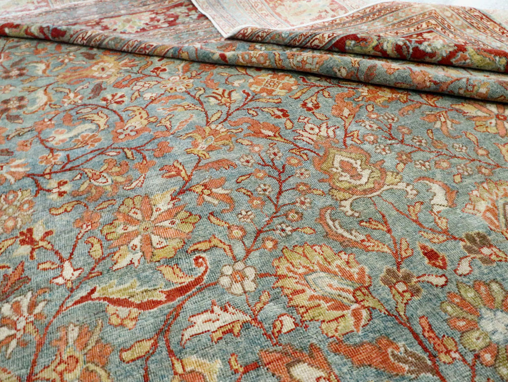 Antique Persian Mahal Oversize Carpet, No.24166 - Galerie Shabab