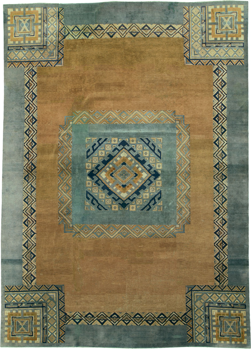 Vintage Indian Carpet, No.24172 - Galerie Shabab