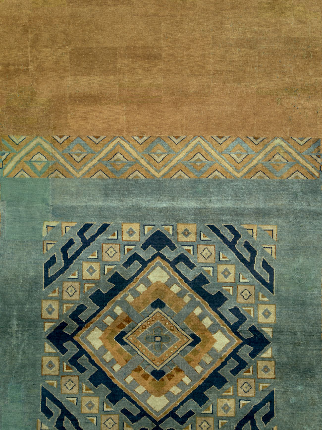 Vintage Indian Carpet, No.24172 - Galerie Shabab