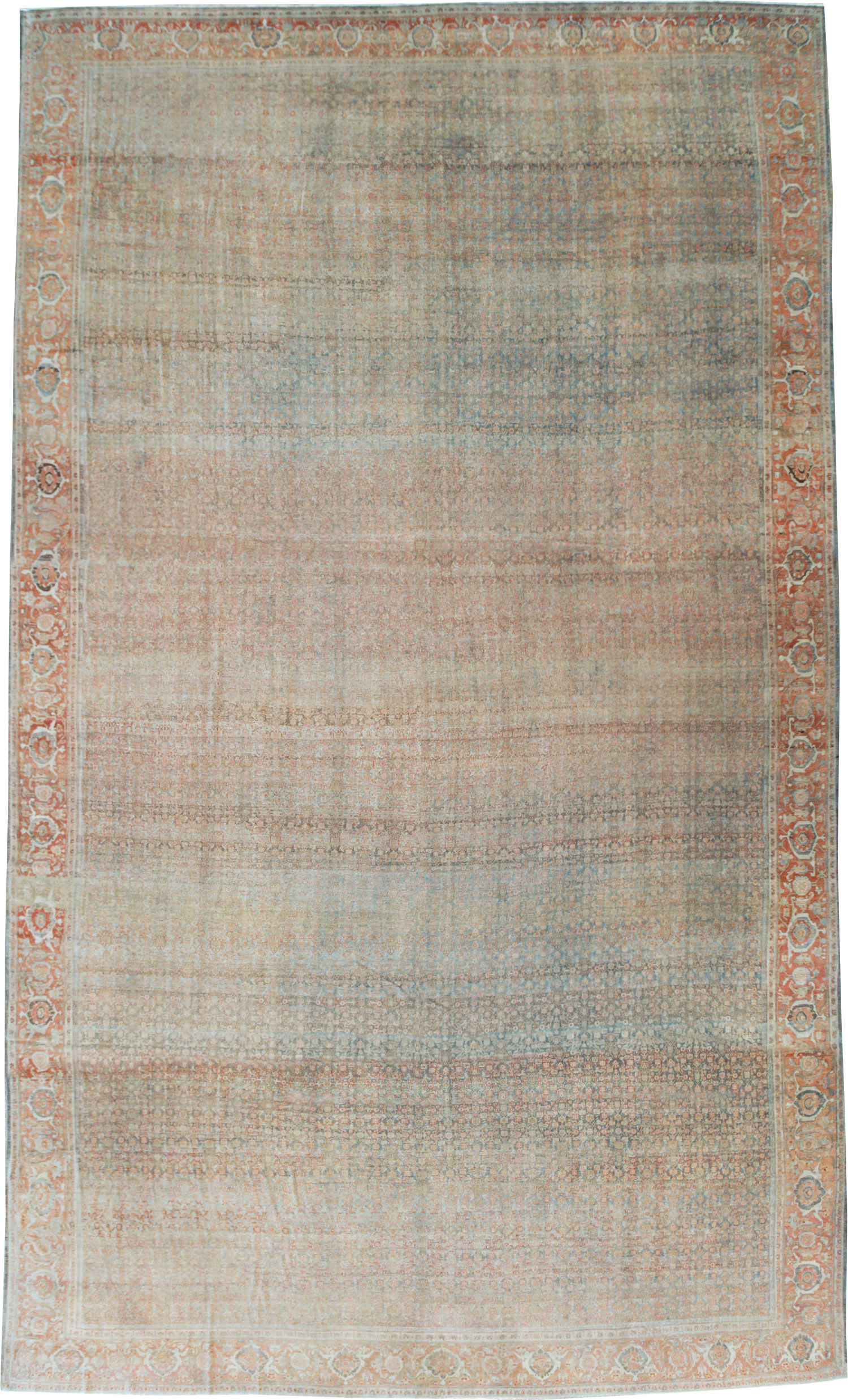 Antique Persian Senneh Malayer Oversize Carpet, No.24173 - Galerie Shabab