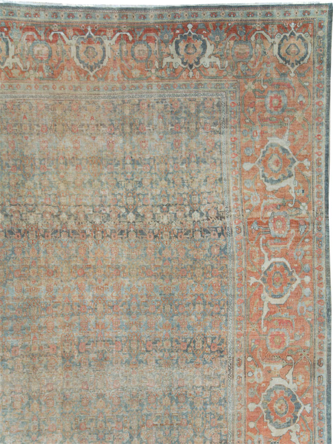 Antique Persian Senneh Malayer Oversize Carpet, No.24173 - Galerie Shabab
