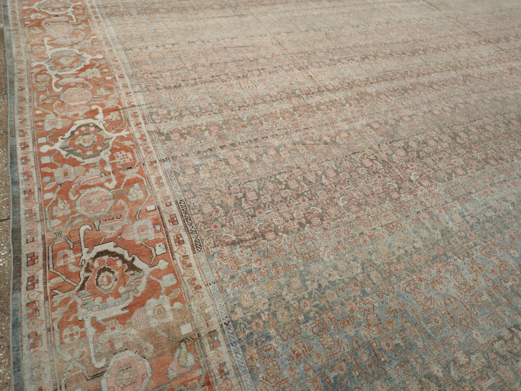 Antique Persian Senneh Malayer Oversize Carpet, No.24173 - Galerie Shabab