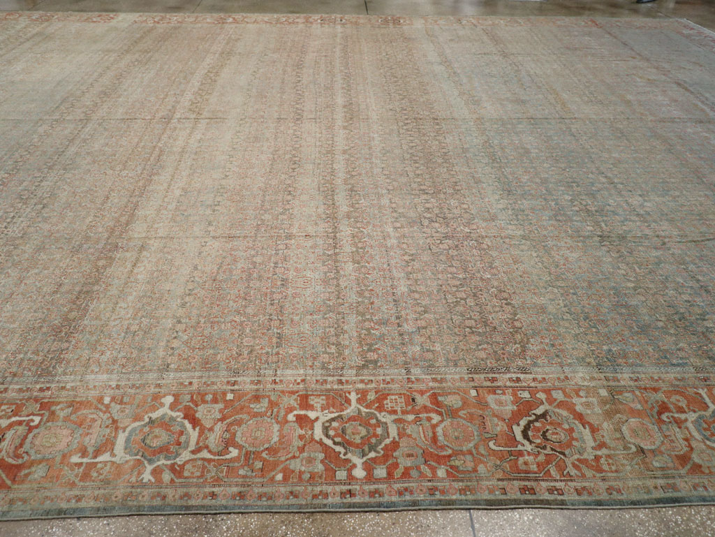 Antique Persian Senneh Malayer Oversize Carpet, No.24173 - Galerie Shabab