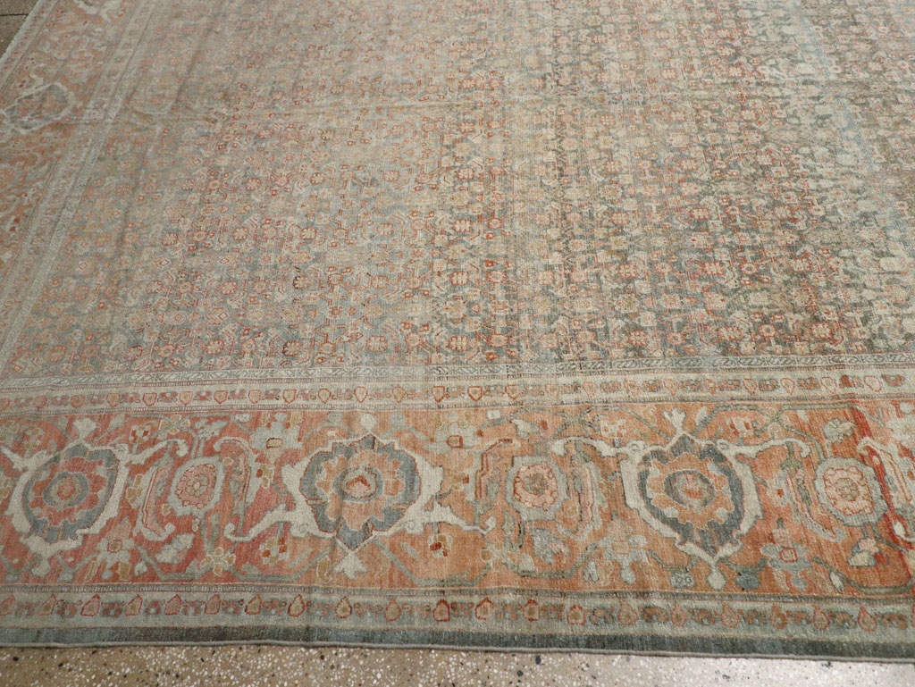 Antique Persian Senneh Malayer Oversize Carpet, No.24173 - Galerie Shabab